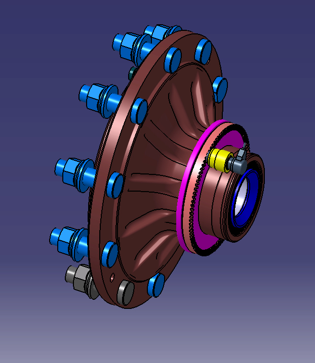MOYEU TAMBOUR ABS轮胎
